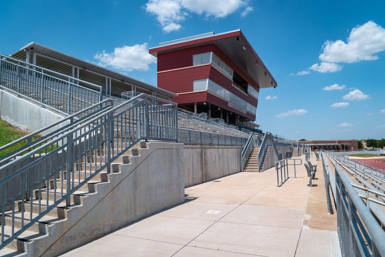 02-Stadium Seating and Pressbox