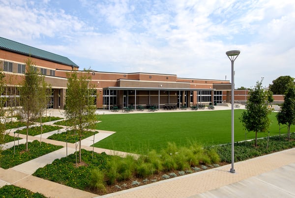  Birdville ISD - Birdville High School Courtyard category